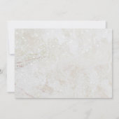 Met een kerstfeest bespaar je de datum save the date (Achterkant)