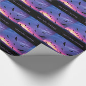 Met een kerstfeest cadeaupapier (Hoek)