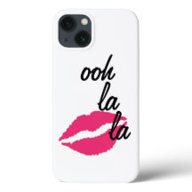 Met een Kiss iPhone Case.