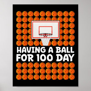 met een kogel van 100 dagen op school 10 poster