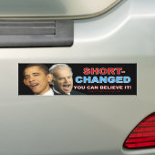 met een korte omlooptijd bumpersticker (Op auto)