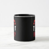 Met een lichaam als dit dat haarbalken nodig heeft mok (Midden)