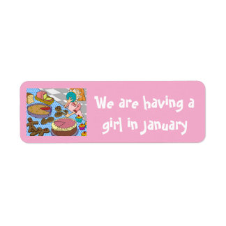 Met een meisje in Jan stickers door dalDesignNZ