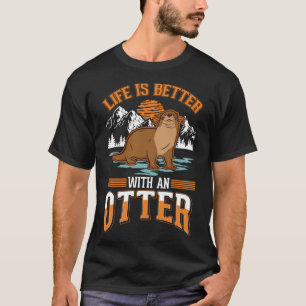 met een Otter T-shirt
