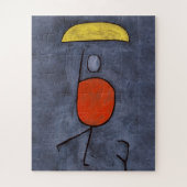 Met een paraplu van Paul Klee, Abstracte kunst Legpuzzel (Verticaal)