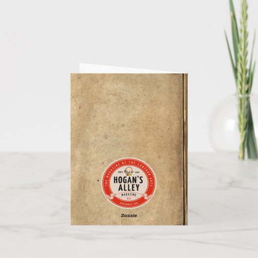 "met een picknickmand" Kaart (Achterkant)