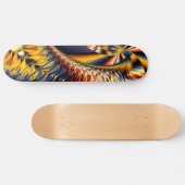 Met een twist skateboard (Horizontaal)