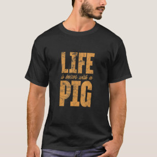 Met een Varkenshoudereneigenaar Vintage T-shirt