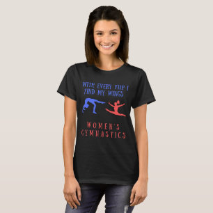 MET ELKE FLIP VROUWENGYMNASTIEK T-SHIRT