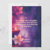 Met Foto & aangepaste tekst Glow & Tell, kaart (Achterkant)