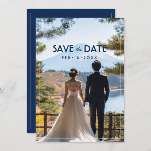 Met foto Japonesque Harmony met Fuji Save The Date