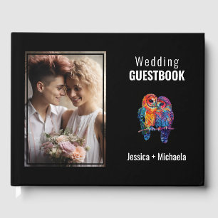 Met foto🌈 LGBTQ Eternal Unity bruiloft Gastenboek