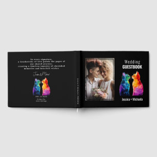 🌈Met foto Purfectly Yours: Rainbow Love Gastenboek