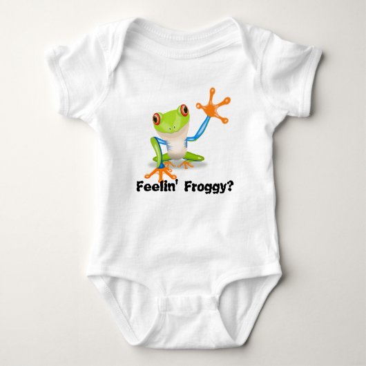 Met Froggy? -Tree Frog Romper (Voorkant)