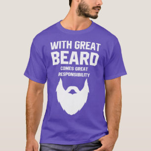 Met geweldige baard is een geweldige weerstand mog t-shirt