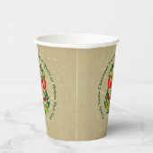 Met God alle dingen mogelijk Bijbel citaat 20xx Papieren Bekers (Rechts)