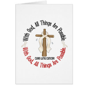 MET GOD CROSS Lung Cancer T-Shirts & Gifts