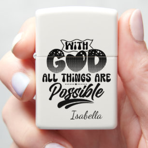 Met God is alles mogelijk