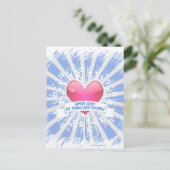 Met God is alles mogelijk Briefkaart (Staand voorkant)