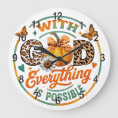 Met God is alles mogelijk Grote Klok (Voorkant)