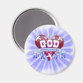 Met God is alles mogelijk Magneet (Voorkant / Achterkant)
