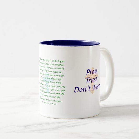 Met God is alles mogelijk - Mok (Voorkant rechts)