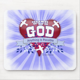 Met God is Alles Mogelijk Muismat