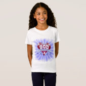 Met God is alles mogelijk T-shirt (Voorkant volledig)