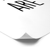 met God zijn alle dingen mogelijk bijbelcitaat Poster (Hoek)