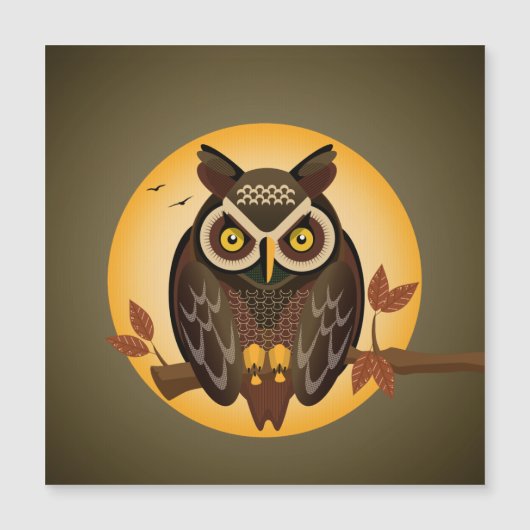 Met grote ogen tegen de maan. (Voorkant)