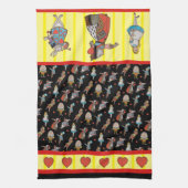 Met haar hoofd. theedoek (Verticaal)