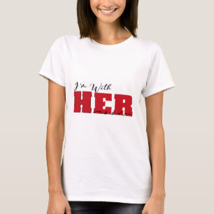 Met haar Kamala Stem Op Kamala Voor 2024 President T-shirt
