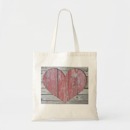 Met hart tote bag (Voorkant)