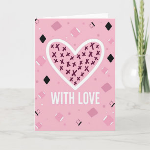 Met Hartelijke Groet Valentijnskaart Kaart