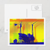 Met het oude en met het nieuwe briefkaart (Voorkant / Achterkant)