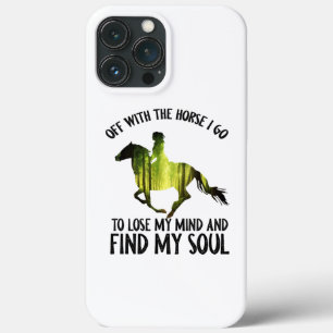 Met het paard ga ik mijn modembos verliezen. iPhone 13 pro max hoesje