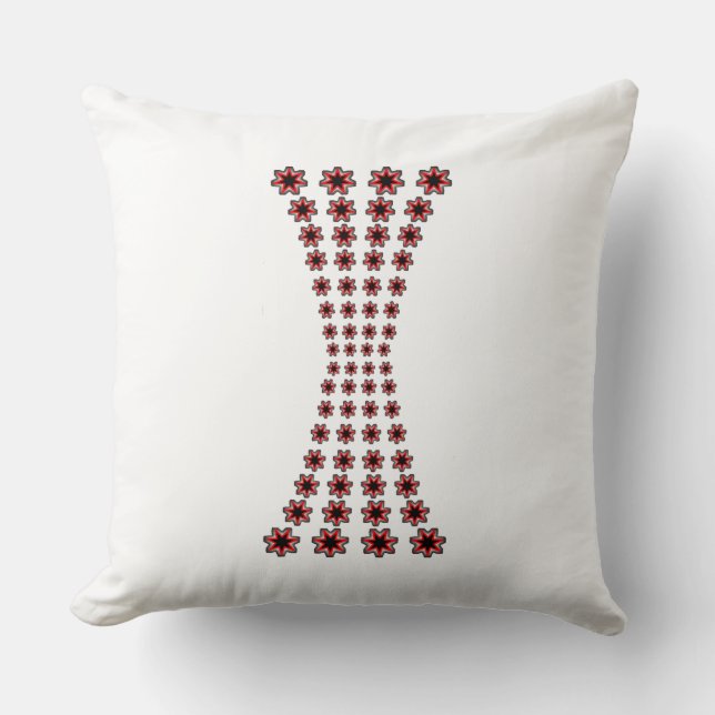 Met het vervormde Sierkussen van de ster (Voorkant)