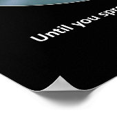 met je vleugels poster (Hoek)