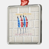 Met Jezus Hakuna Matata Geïnspireerde Beautifu Metalen Ornament (Links)