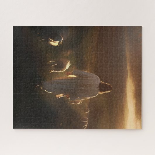 Met Jezus lopen Legpuzzel (Horizontaal)