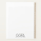 Met jou Afro-Amerikaanse engel Schrift Planner (Achterkant)