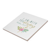 Met jou altijd tegeltje (Zijkant)