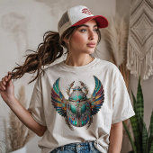 Met juwelen bezette kever t-shirt