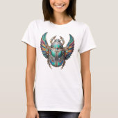 Met juwelen bezette kever t-shirt (Voorkant)