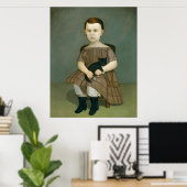 met kat poster (Thuiskantoor)