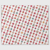 Met kerst omhuld papier (Vlak)