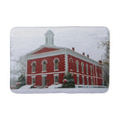 Met kerstmis gedecorbeerd badmat (Voorkant)