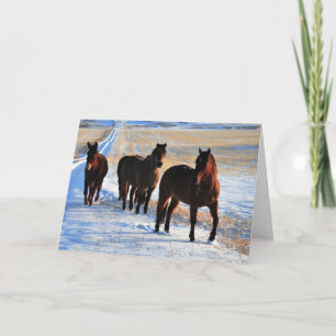 Met kerstwensen feestdagen kaart