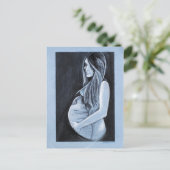 met kind - briefkaart (Staand voorkant)