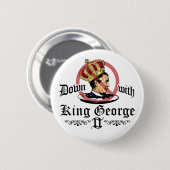 Met King George Button (Voorkant /achterkant)